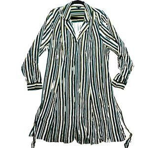 Striped Long Sleeve Dress